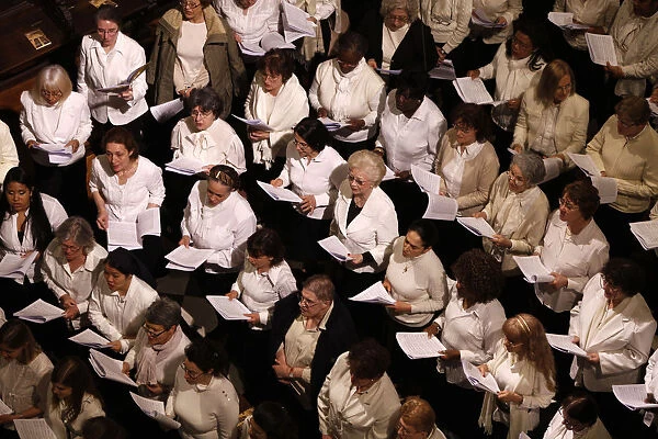 Choir in Notre Dame Cathedral