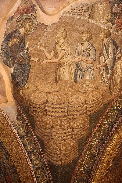 Chora church museum mosaic