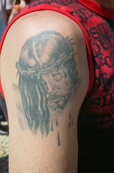 Christ tatoo