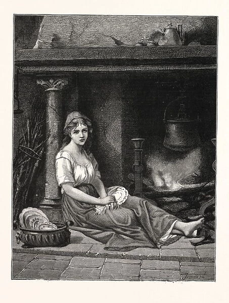 Cinderella, Engraving 1876
