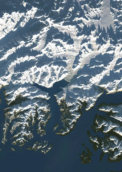 Columbia glacier in 2022