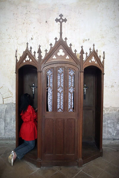 Confession booth