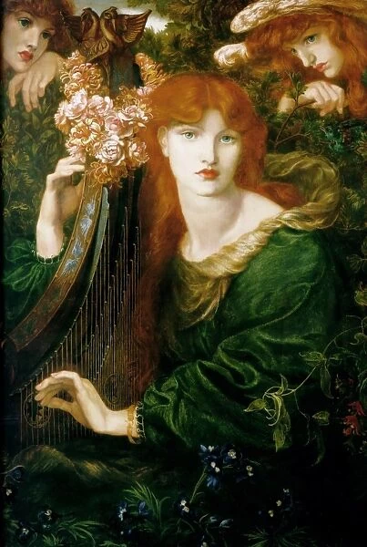 Dante Gabriel Rossetti (1828-1882) La Ghirlandata, 1871-1874