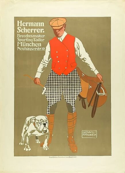 G Schuh & Cie Munich Ludwig Hohlwein Hermann Scherrer
