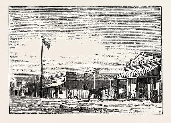 Georgetown, South Australia, Engraving 1876
