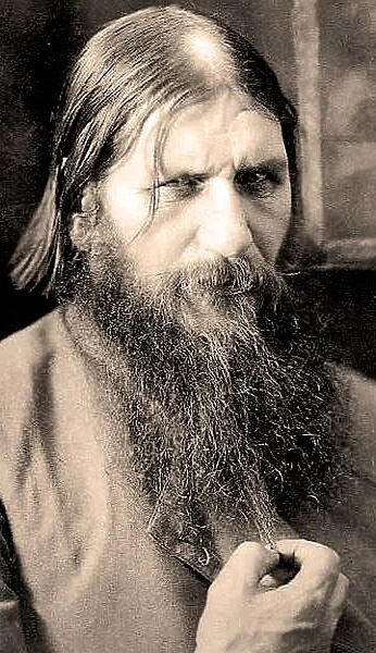 Grigori Rasputin (1869-1916) Russian mystic monk, believed by some to be a psychic