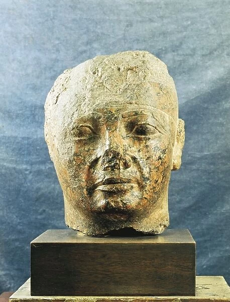 Head of Taharka, from Thebes