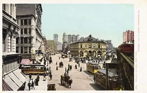 Herald Square, New York Postcard. 1904, Herald Square, New York Postcard