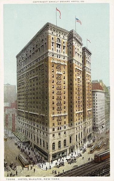 Hotel McAlpin, New York Postcard. ca. 1905-1939, Hotel McAlpin, New York Postcard