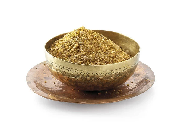 Indian masala rub in bowl