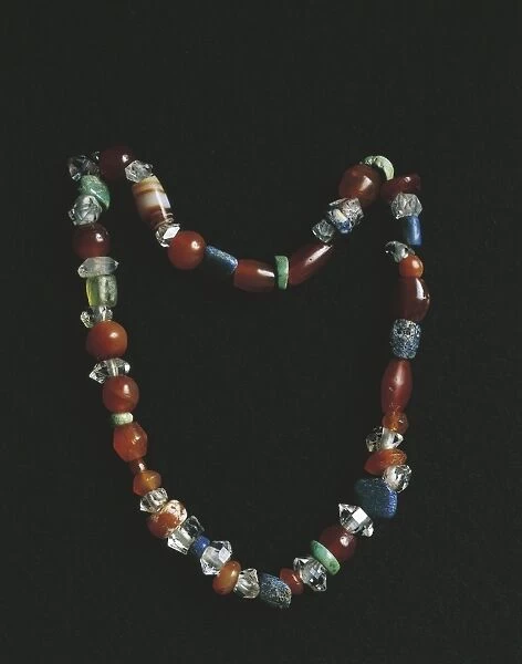 Iraq, Aqar Quf, Bracelet, cornelian, quartz and other stones