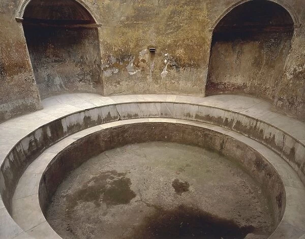 Italy, Campania Region, Pompei, Forum, baths, Frigidarium