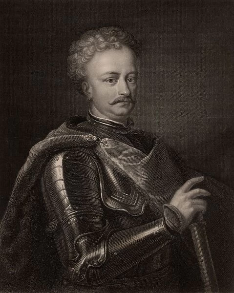 John Sobieski (1629-1696), John III, king of Poland from 1674. Polish warrior and statesman