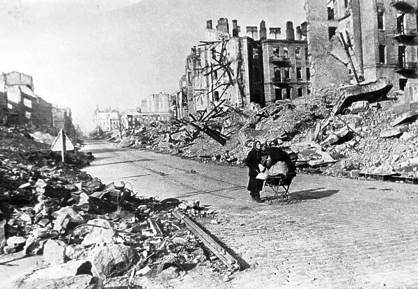 Kiev after the german invaders had been driven out