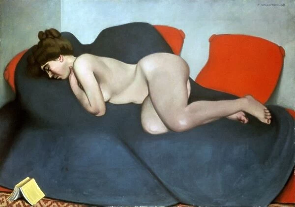 Le sommeil (Sleep), 1908. Oil on canvas. Felix Edouard Vallotton (1865-1925) Swiss painter