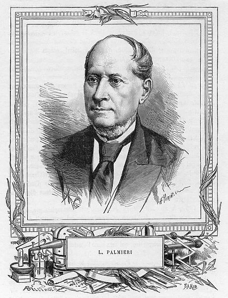 Luigi Palmieri (1807-1896), Italian geophysicist. Palimieri was director of the