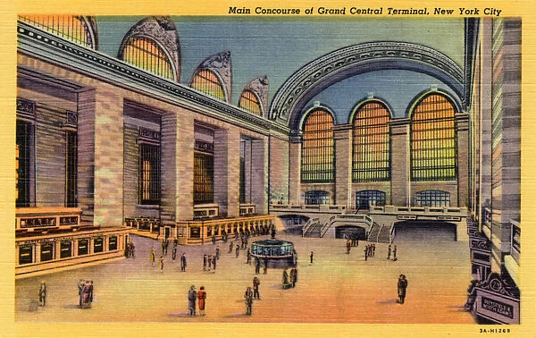 Main Concourse of Grand Central Terminal, New York