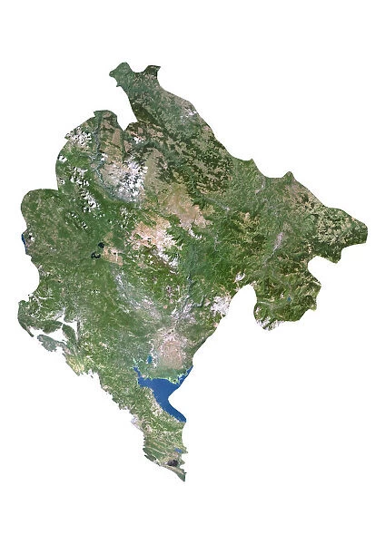 Montenegro, Satellite Image