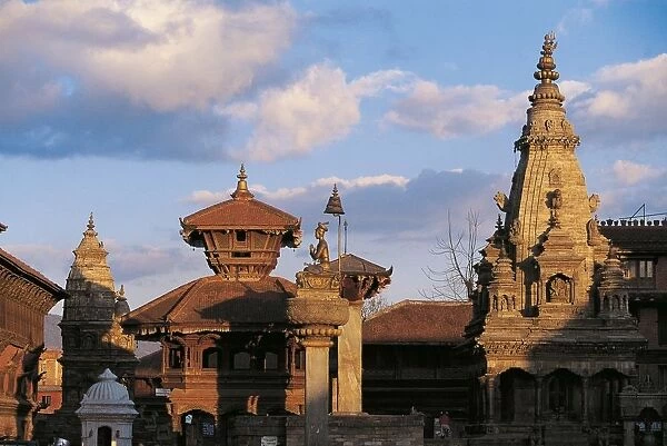 Nepal, Kathmandu Valley, Bhaktapur, Temple of Batsala