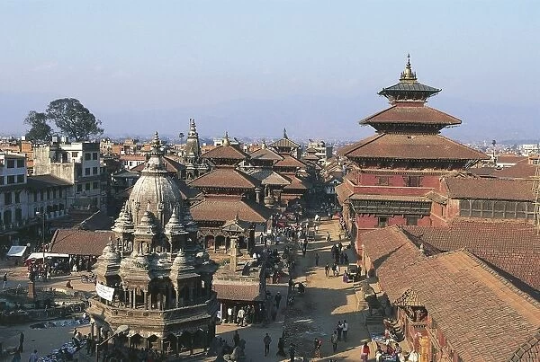 Nepal, Kathmandu Valley, Lalitpur, Patan, Durbar square and royal palace