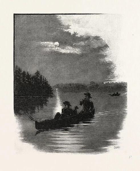 New Brunswick, , Canada, Nineteenth Century Engraving