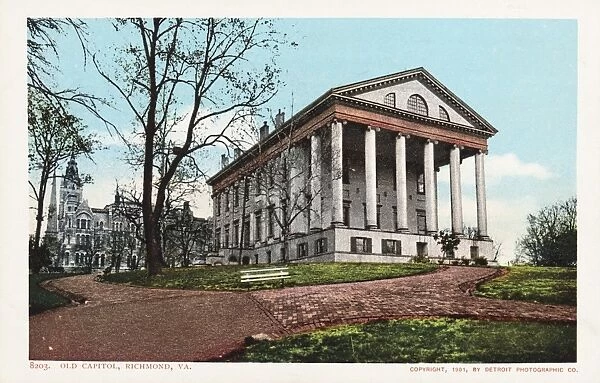 Old Capitol, Richmond, VA Postcard. 1901, Old Capitol, Richmond, VA Postcard