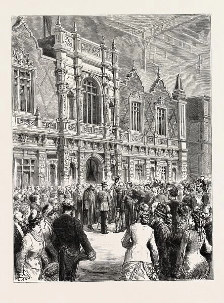 Opening Of The Paris Exhibition - Presentation Of The British Commission To Marshal Macmahon