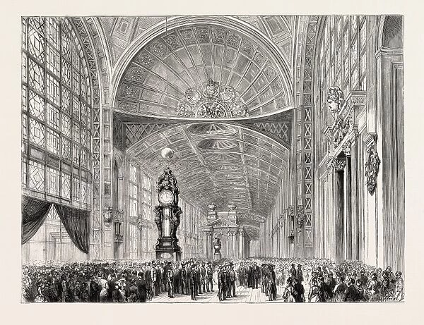 Opening Of The Paris Exhibition - The Procession In The Grand Vestibule Of The Avenue Of Nations