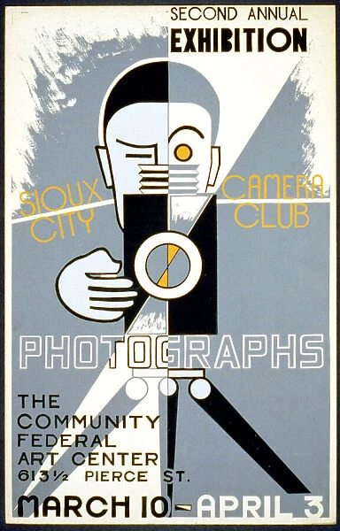 Photographs, second annual exhibition, Sioux City Camera Club ca. 1936-1939