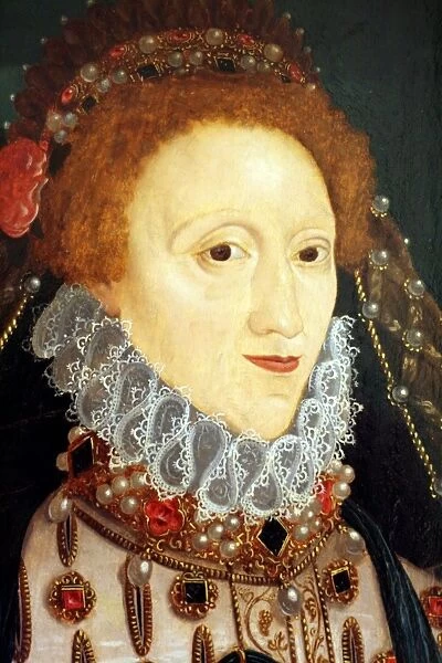 Portrait of Queen Elizabeth 1st of England