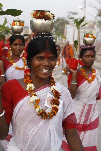 Procession during the Kumbh Mela
