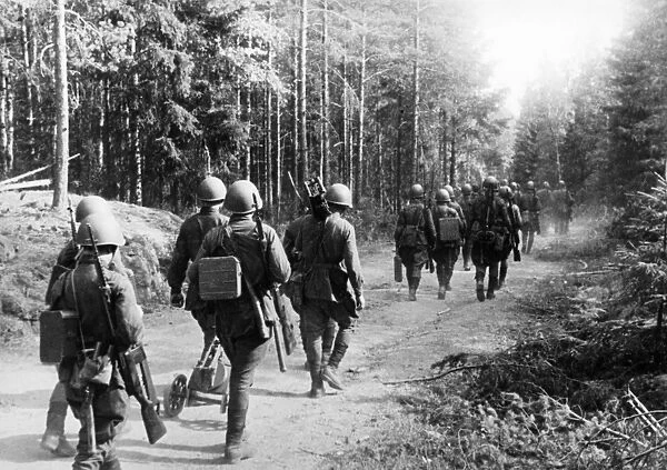 A raid into the enemys rear during germanys invasion of ussr, in july 1941