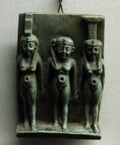 Relief of Horus, Isis and Nephthys
