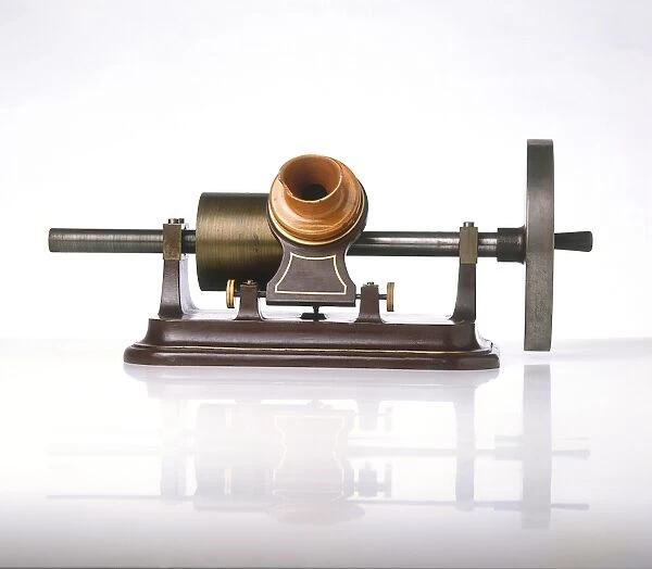 Replica of Thomas Edisons phonograph, 19th century