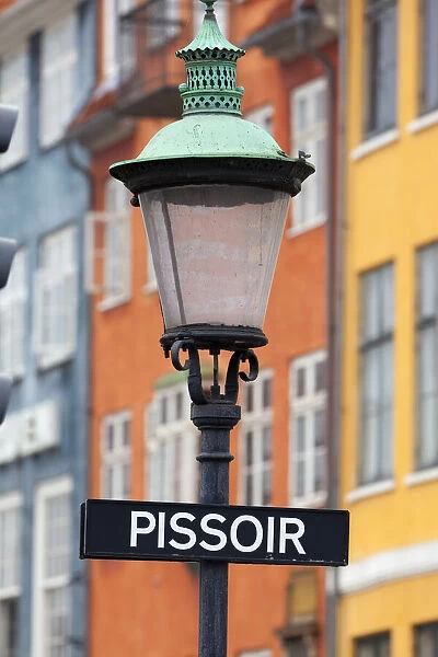 Rude street sign - Nyhavn district in Copenhagen, Denmark
