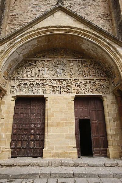 Sainte Foy abbey church gate