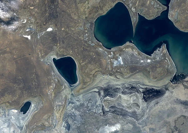 The Shrinking of the Aral Sea in 2022