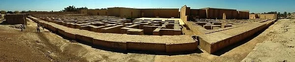 The site of Babylon, Al Hillah Iraq. Babylon, city-state of ancient Mesopotamia