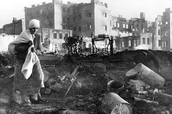 Stalingrad  /  devastation during world war two