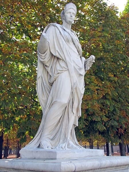 Statue of Agrippina in the Tuileries Garden 2013 A. D