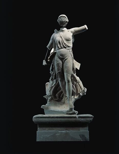 Statue of Nike of Paeonios, from Temple of Zeus at Olympia