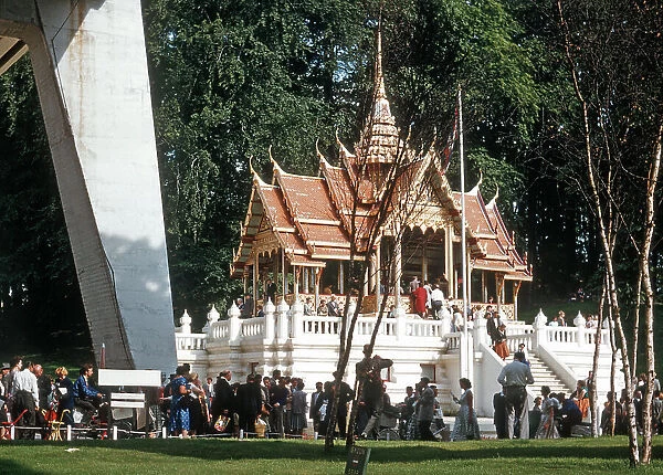 Thailand Pavilion, 1958 World's Fair, Brussels, Belgium, 1958