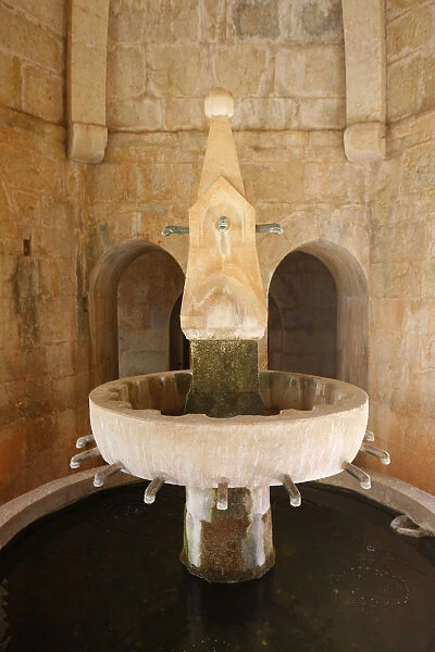 Thoronet abbey cloister wash basin