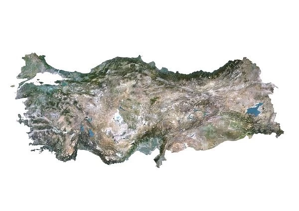 Turkey, Satellite Image