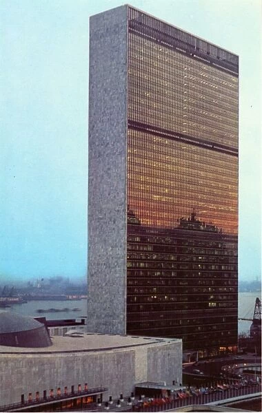 The United Nations Building, New York, NY