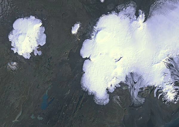 Vatnajokull Glacier, Iceland in 1986