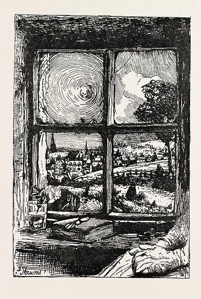 A Window In Thrums Drawn By W. Hole