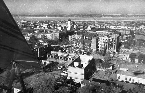 World war 2, the city of dniepropetrovsk liberated by the red army on october 25, 1943