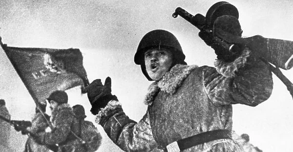 World war 2, for leningrad by v, tarasevich, leningrad blockade, january 18, 1943