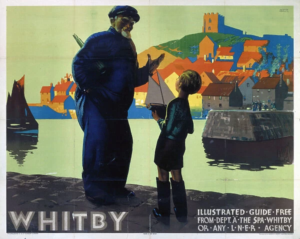 Whitby, LNER poster, 1923-1947